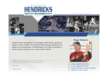 Tablet Screenshot of hendricks-sports.com